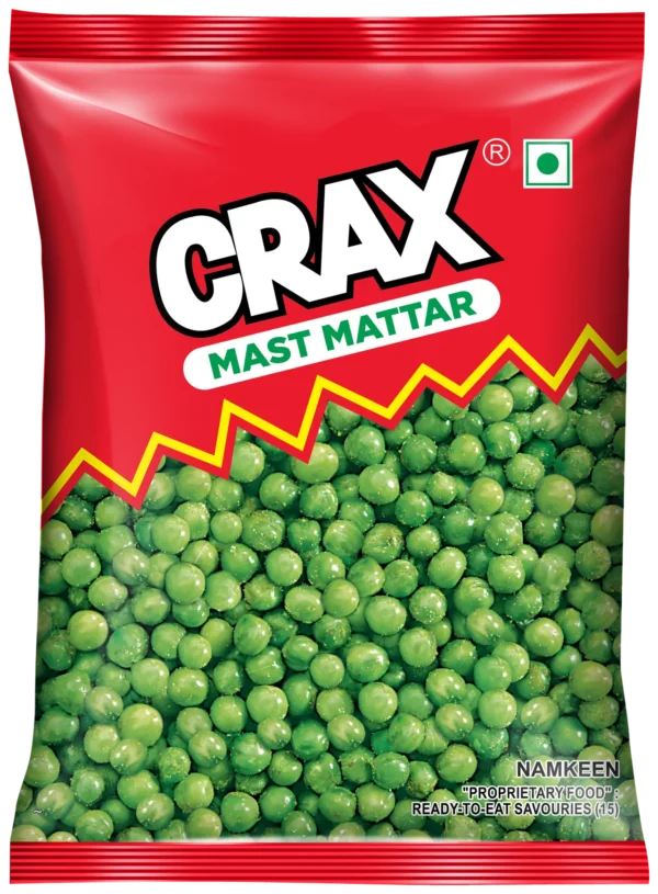 Crax Mast Matar Green Peas Namkeen Snacks