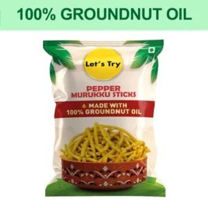 Let's Try Pepper Murukku Sticks